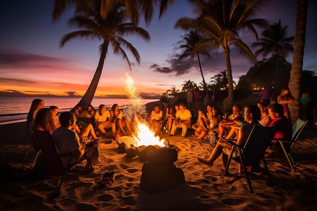 Beach_Luau_SummerNight_Stars