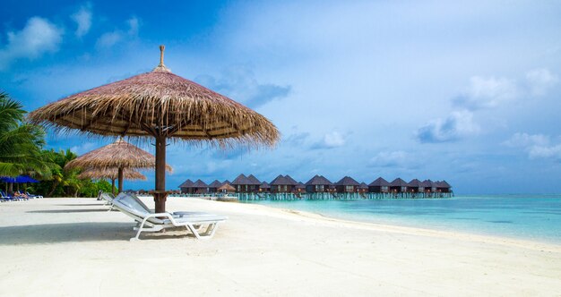 Spiaggia alle maldive