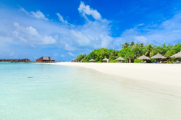 Spiaggia alle maldive