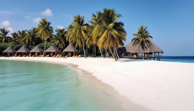 Beach in maldives