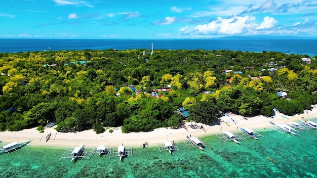 A beach at or near the resort