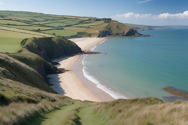 Beach nr Rame Head Cornwall