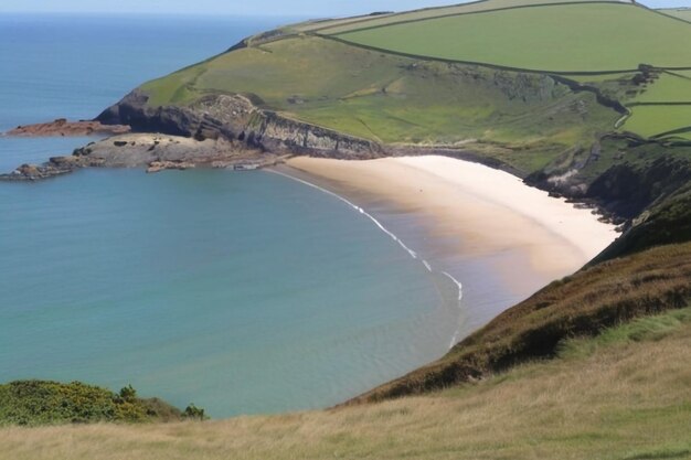 Photo beach nr rame head cornwall