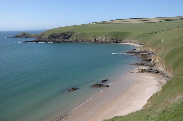 Photo beach nr rame head cornwall