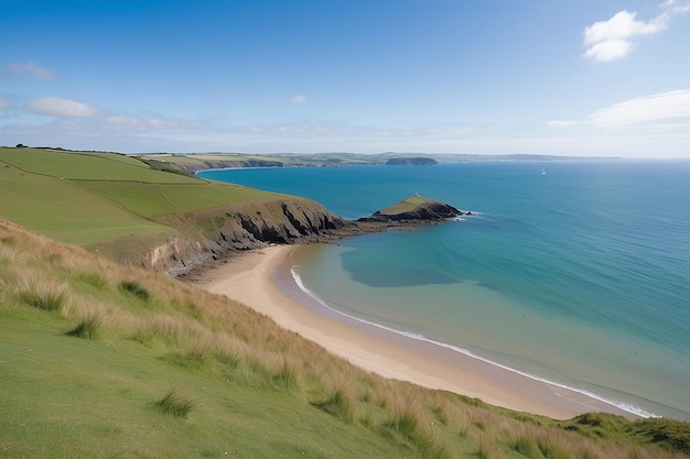 Photo beach nr rame head cornwall