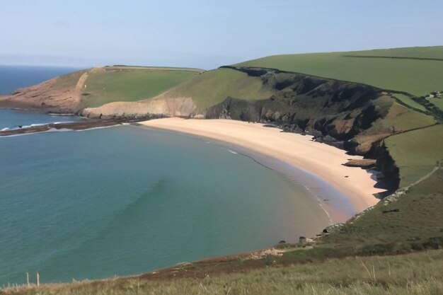 Photo beach nr rame head cornwall