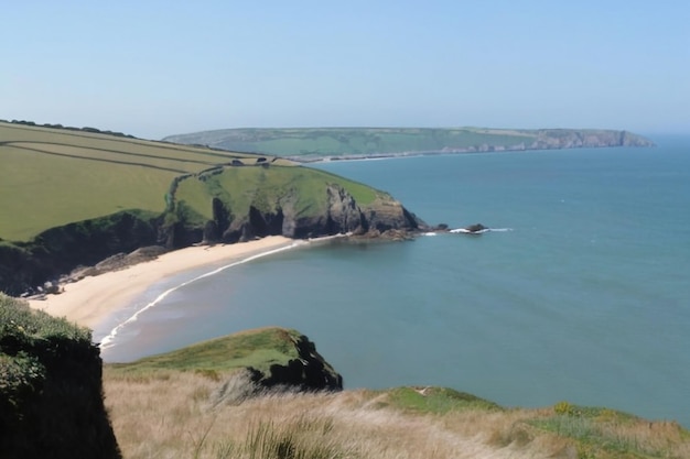 Photo beach nr rame head cornwall