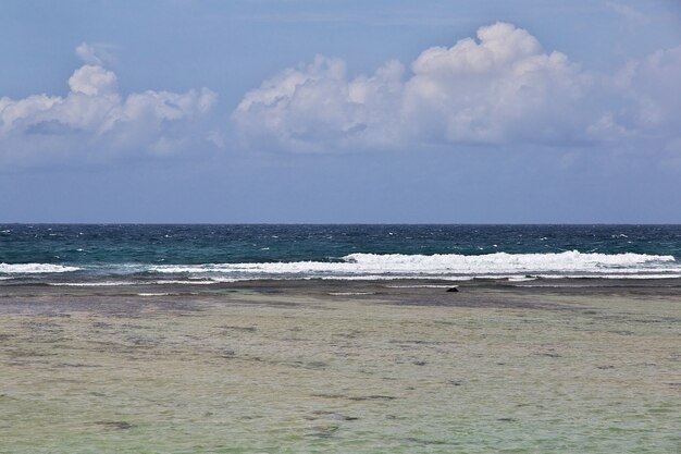 ヌサドゥアのビーチ、バリ島、インドネシア