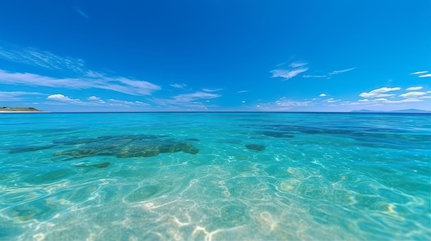 ビーチオーシャン夏の背景