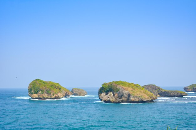 Beach in pacitan east java