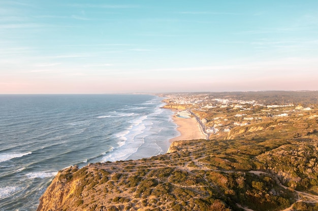 Beach praia grande portugal