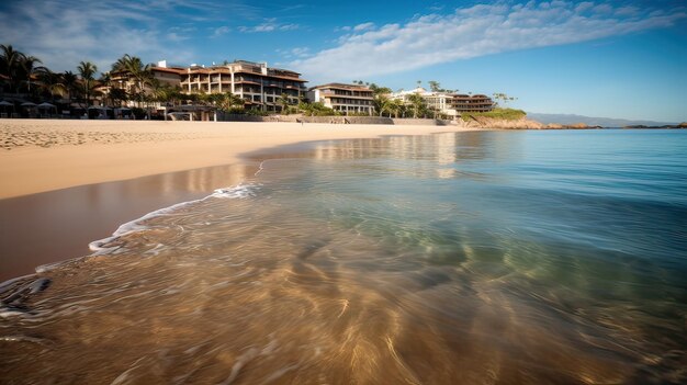 The beach at the resort at pelican cove