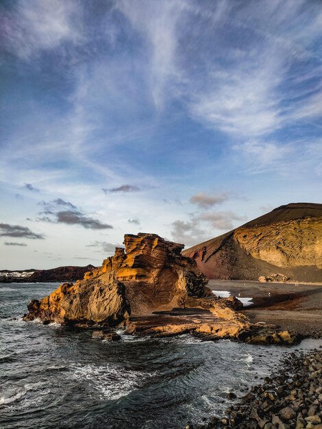 Beach and rocks