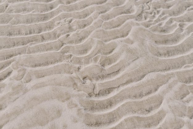 Foto fondo della sabbia della spiaggia tonalità terrose di colore beige