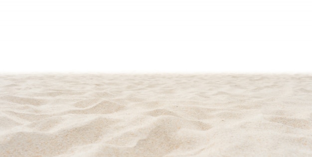 Photo beach sand isolated