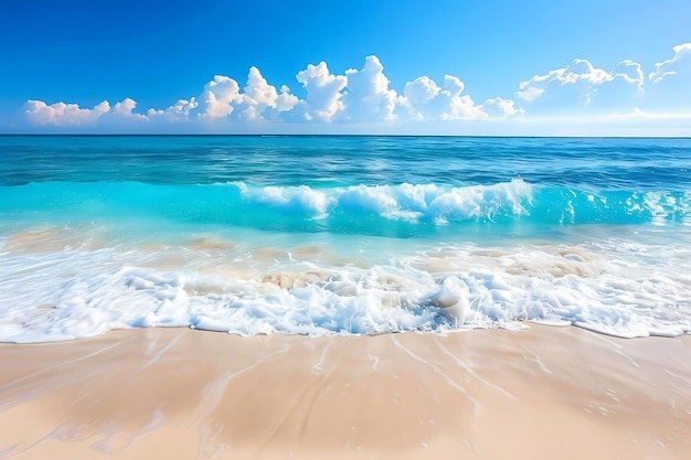 Фото beach sandy and sea clear water of holiday relax summerfile