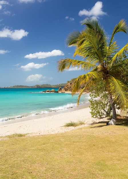 Beach scene St Thomas USVI