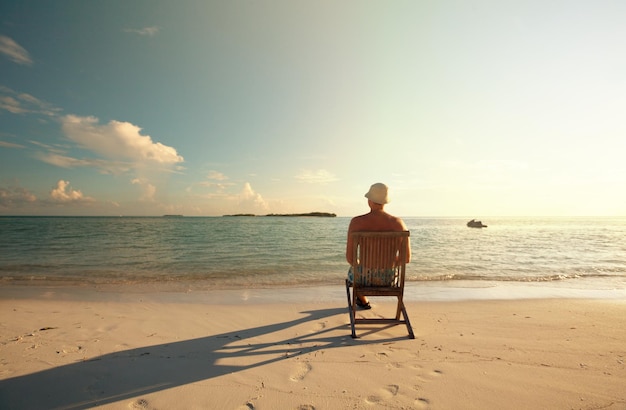 Beach scene