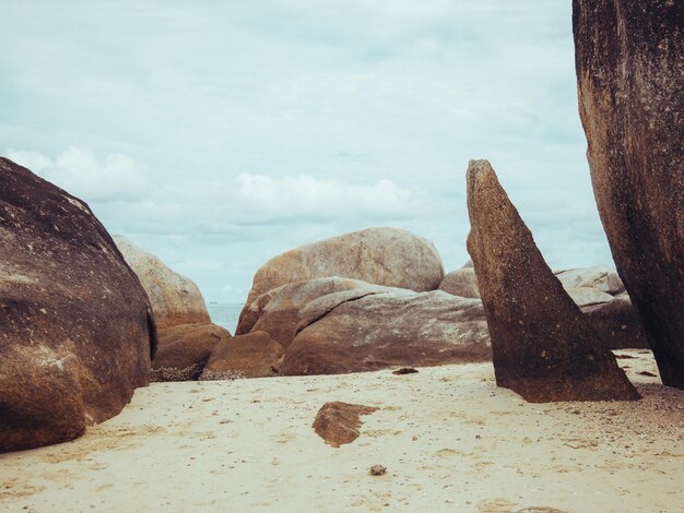 Foto scenario da spiaggia