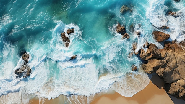 Foto carta da parati e sfondo rilassanti sulla spiaggia e sul mare