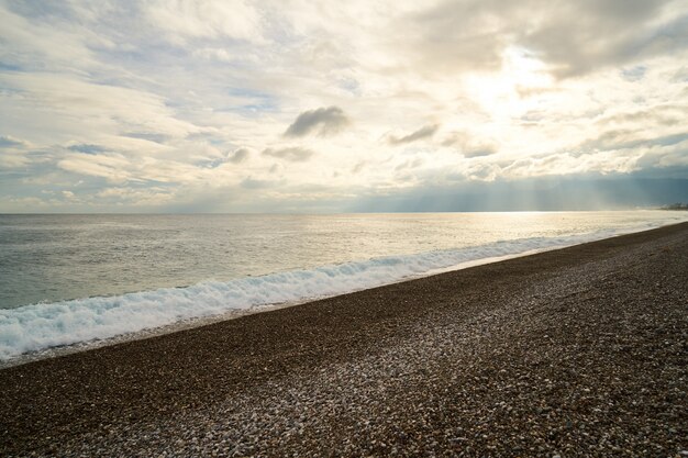 Beach and seascape background