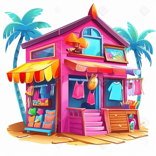 Beach shop