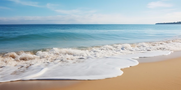 Пляж берег залив остров береговая линия море океан отдых пейзаж фон в солнечный день расслабляющая атмосфера