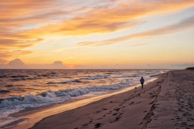 Beach Sunset Nantucket Island