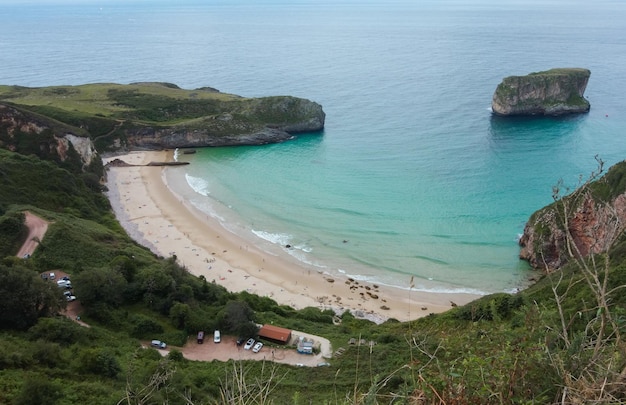 Beach turquoise water summer Atlantic