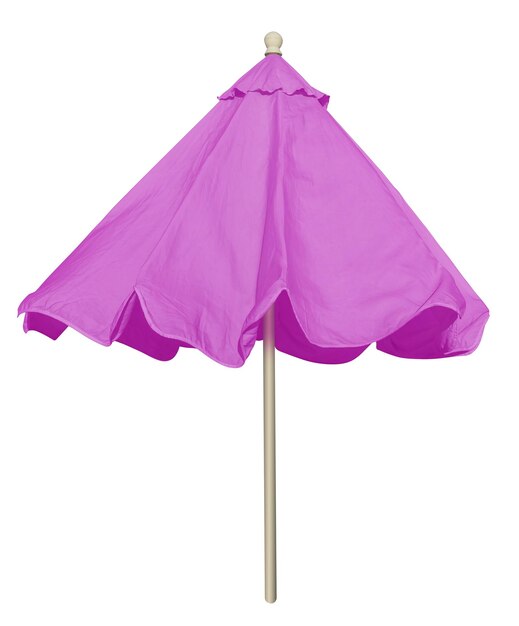 Beach umbrella violet