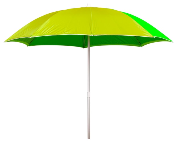 Beach umbrella yellow