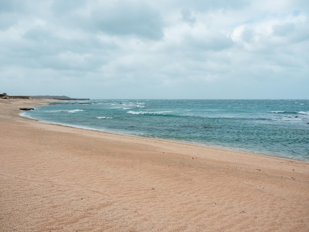 beach view in the morning