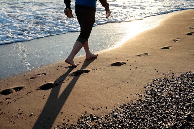 beach walk