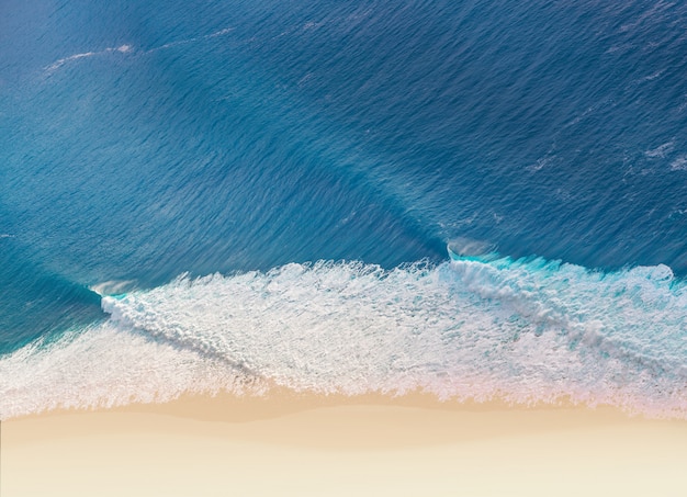 Beach and waves