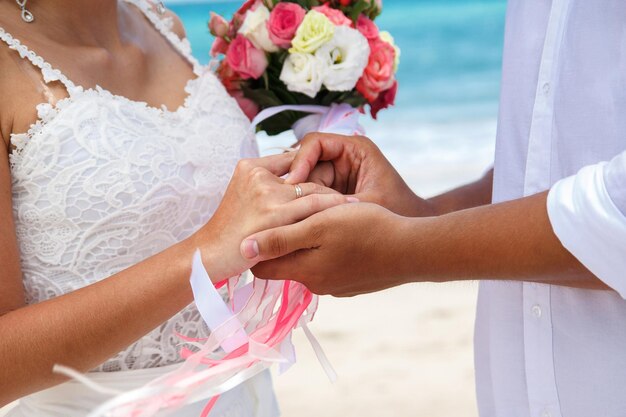 beach wedding