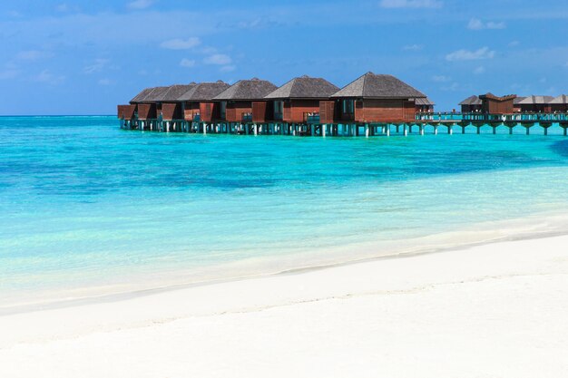 Пляж с Мальдивами