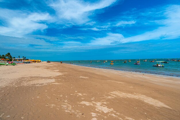 Foto spiagge nel nord-est del brasile con acque verdi cristalline