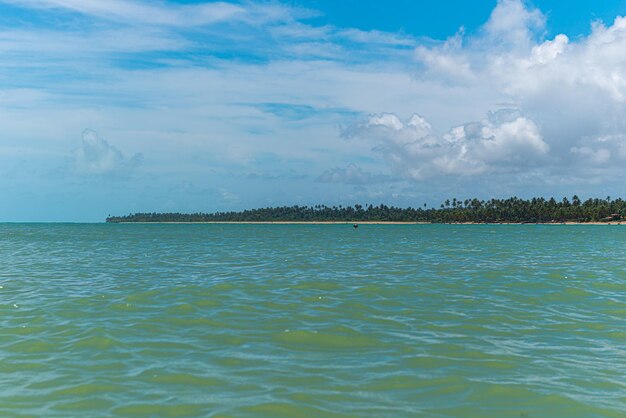 Foto spiagge nel nord-est del brasile con acque verdi cristalline