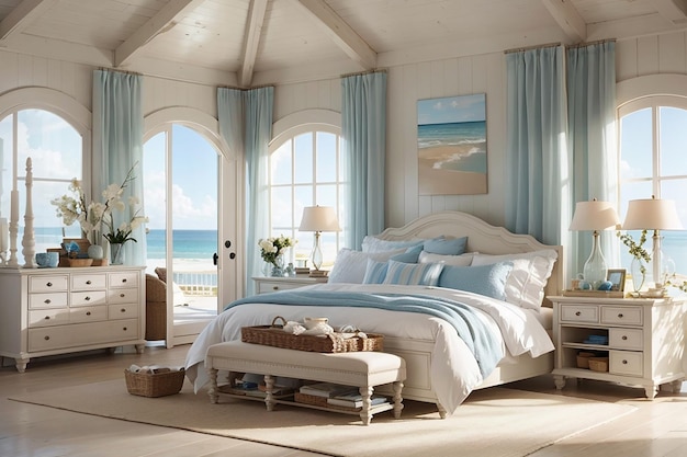 Beachy Bedroom Decor Coastal Living at Its Best