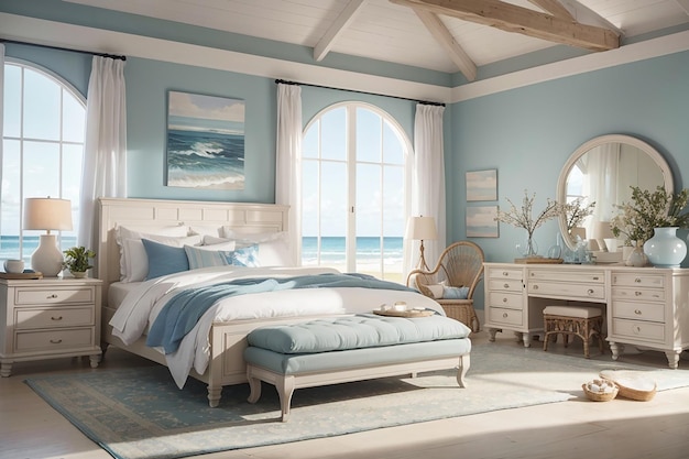 Beachy Bedroom Decor Coastal Living at Its Best