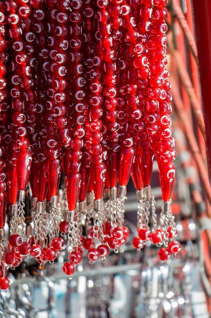 Beads of various color