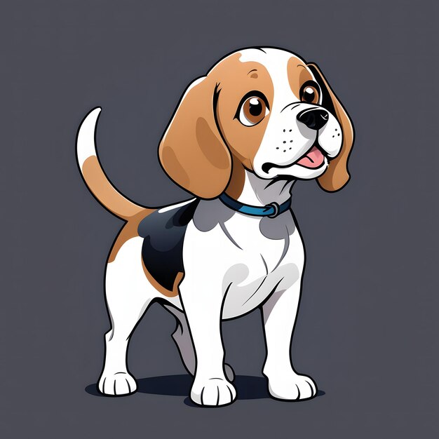 Photo beagle clipart