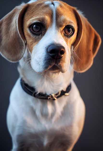 Beagle dog portrait