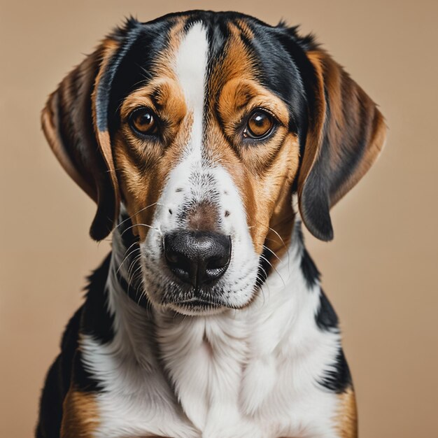 Beagle dog portrait