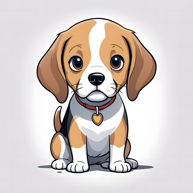 Beagle-illustratie