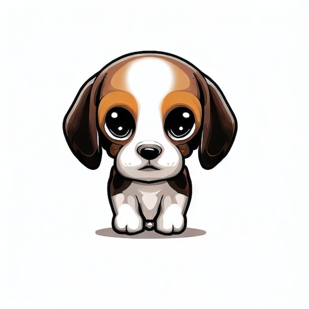 Beagle Pup Dagje Uit Generatieve AI