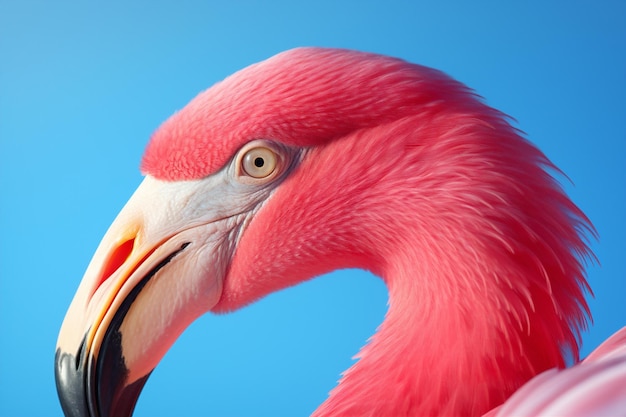 くちばし、ピンクの湖、頭、羽、野生動物、鳥、アフリカ、肖像画、動物、野生動物園、自然、フラミンゴ