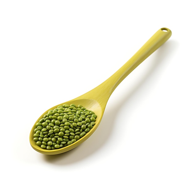 Photo bean spoons for wholesome ingredients and healthy cooking