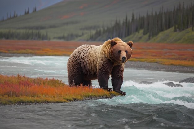 Foto orso in alaska