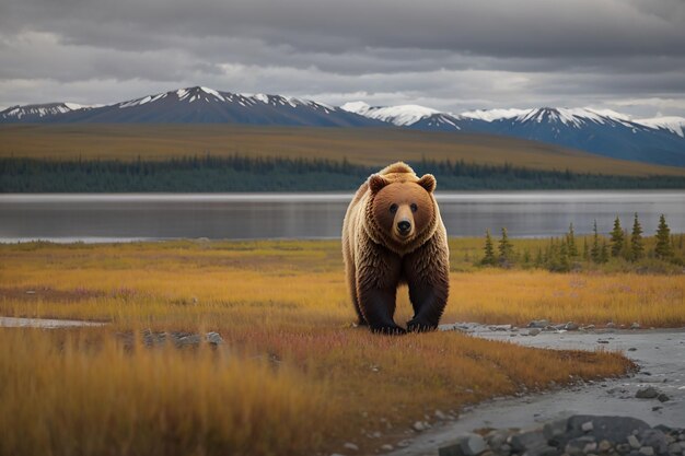 Foto orso in alaska